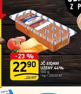 JČ EIDAM UZENÝ 44%