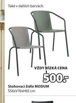 Stohovací židle MODUM