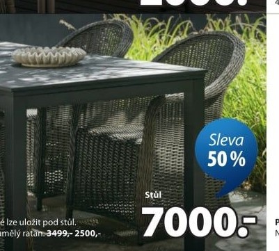 Zahradní stůl VATTRUP