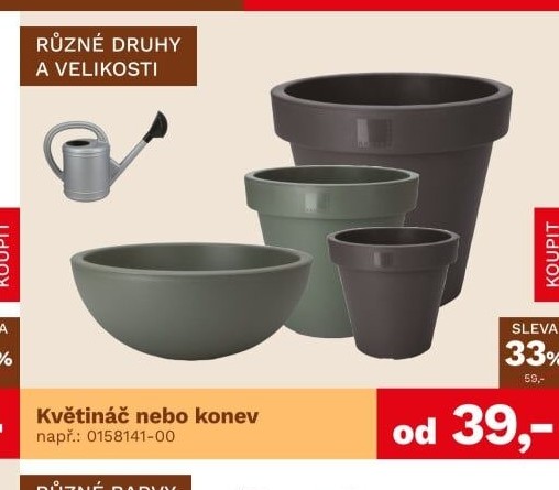 Květináč nebo konev