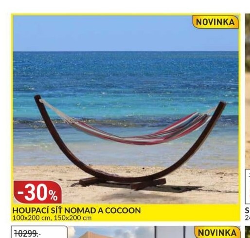 HOUPACÍ SÍŤ NOMAD A COCOON