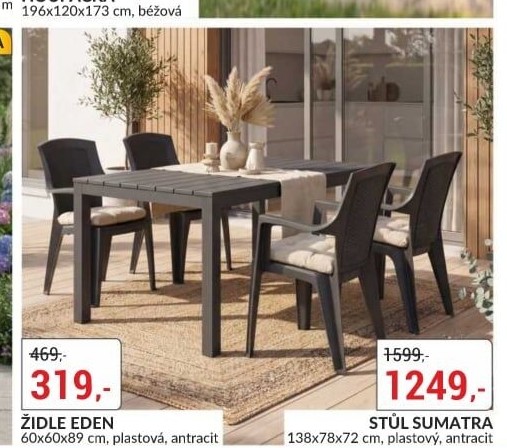 STŮL SUMATRA